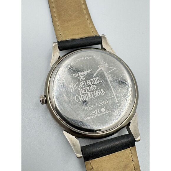 Tim Burtons The Nightmare Before Christmas Jack Skellington Watch New Battery - Picture 4 of 12